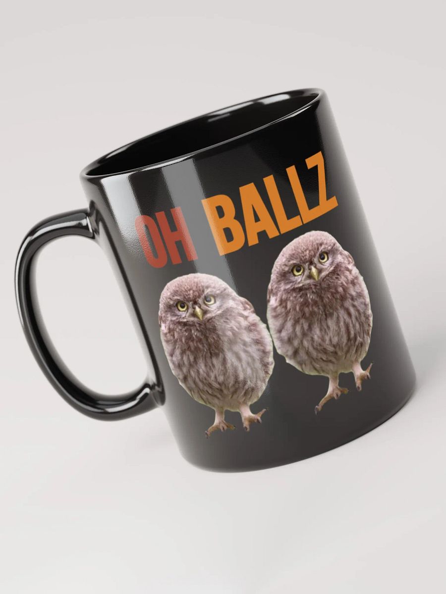 Oh Ballz Mug - Black product image (1)