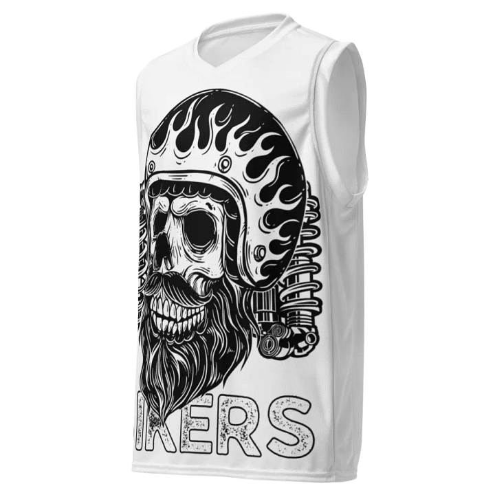 Flame Rider Recycled Basketball Jersey product image (1)