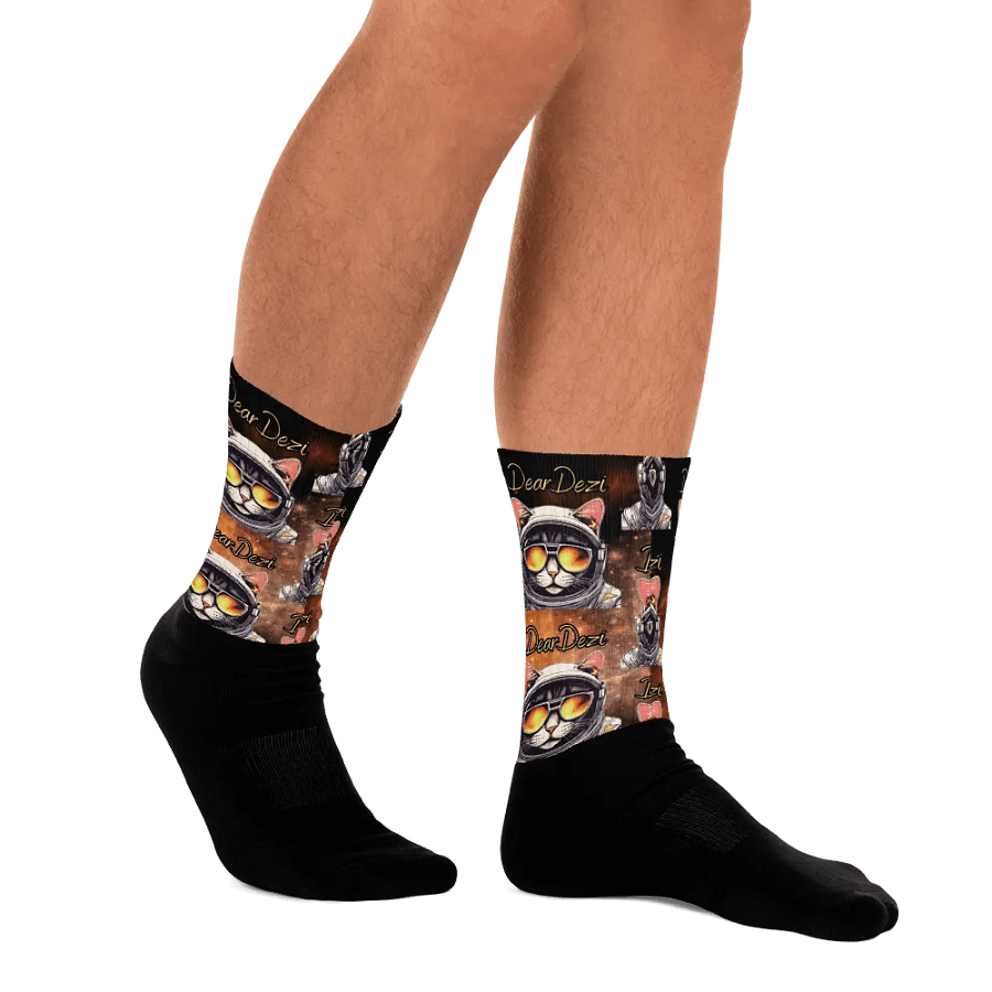 Cosmocat Gamer Socks - in Meowrange product image (12)