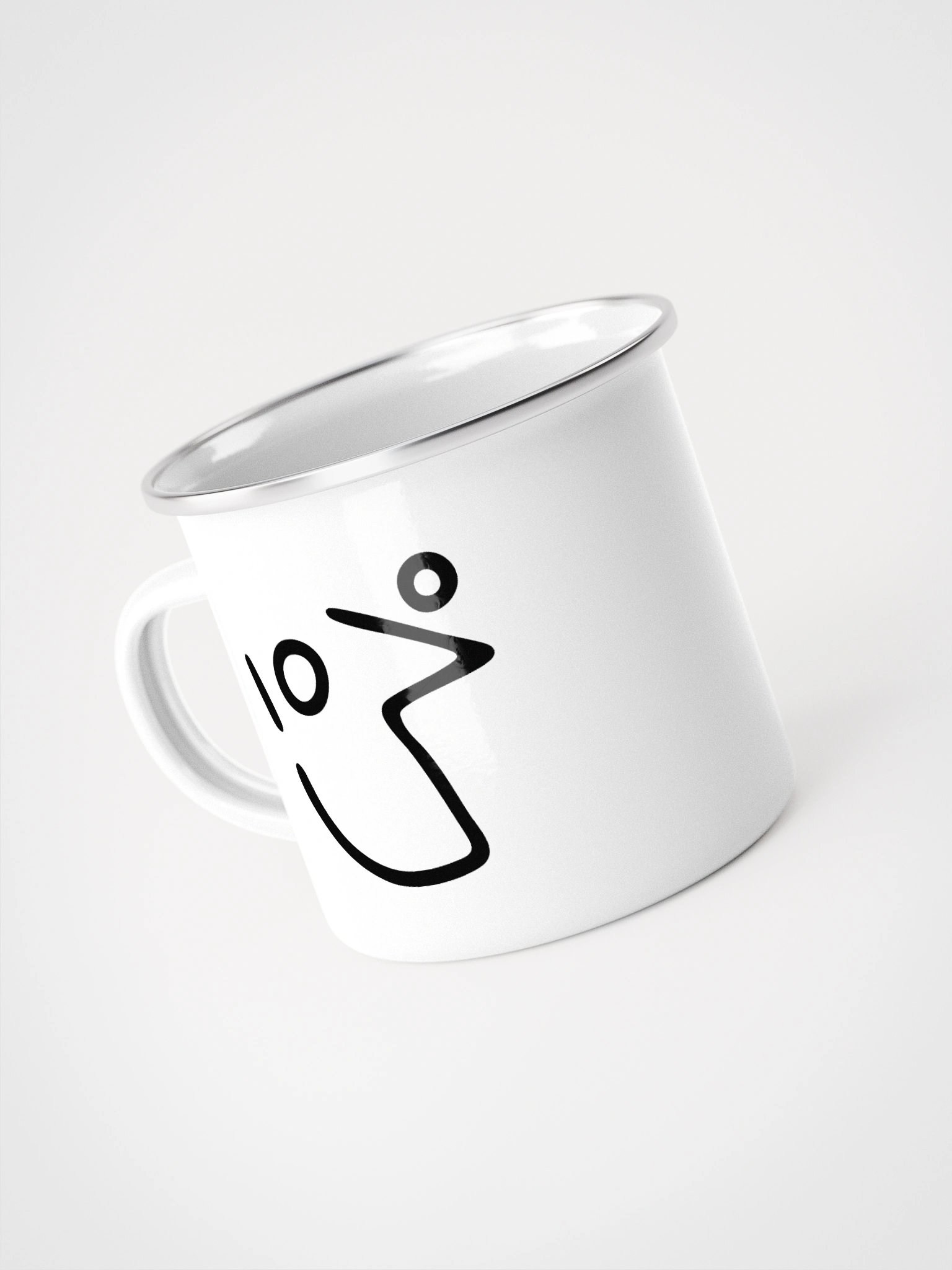 1030 logo enamel mug product image (4)
