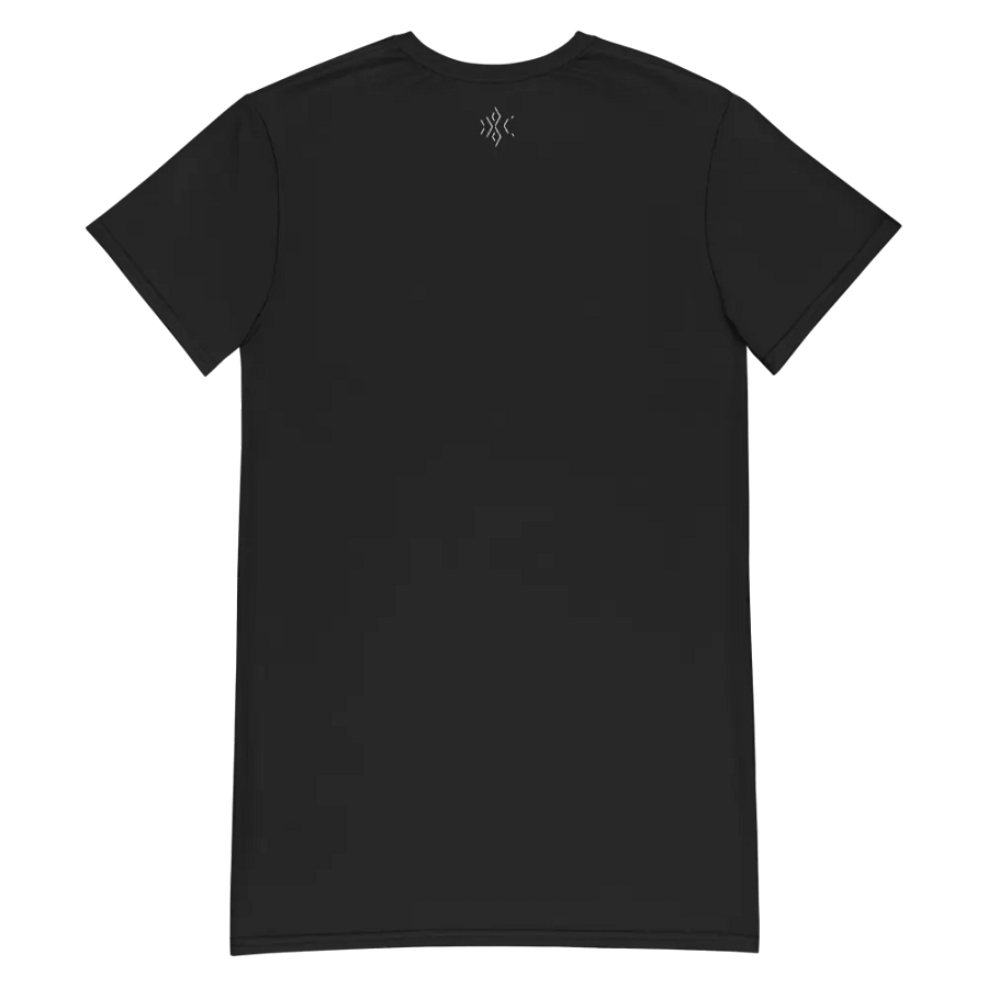 Big Mama Oversized T-Shirt Dress | Black Graphic Tee product image (8)