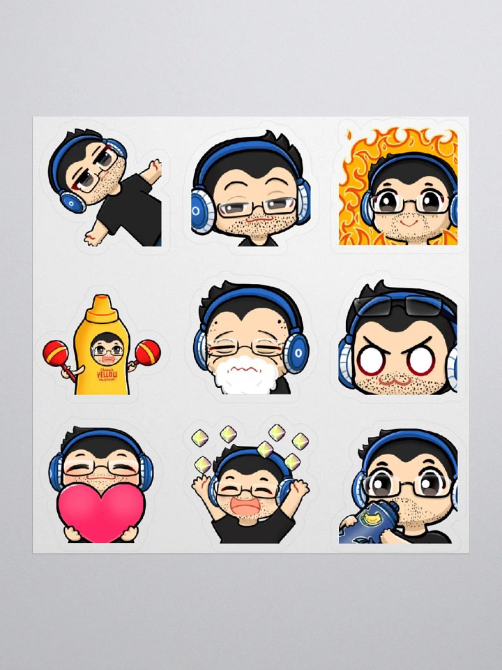 Da Nightclub Stickers (Emotes Set 1) product image (1)
