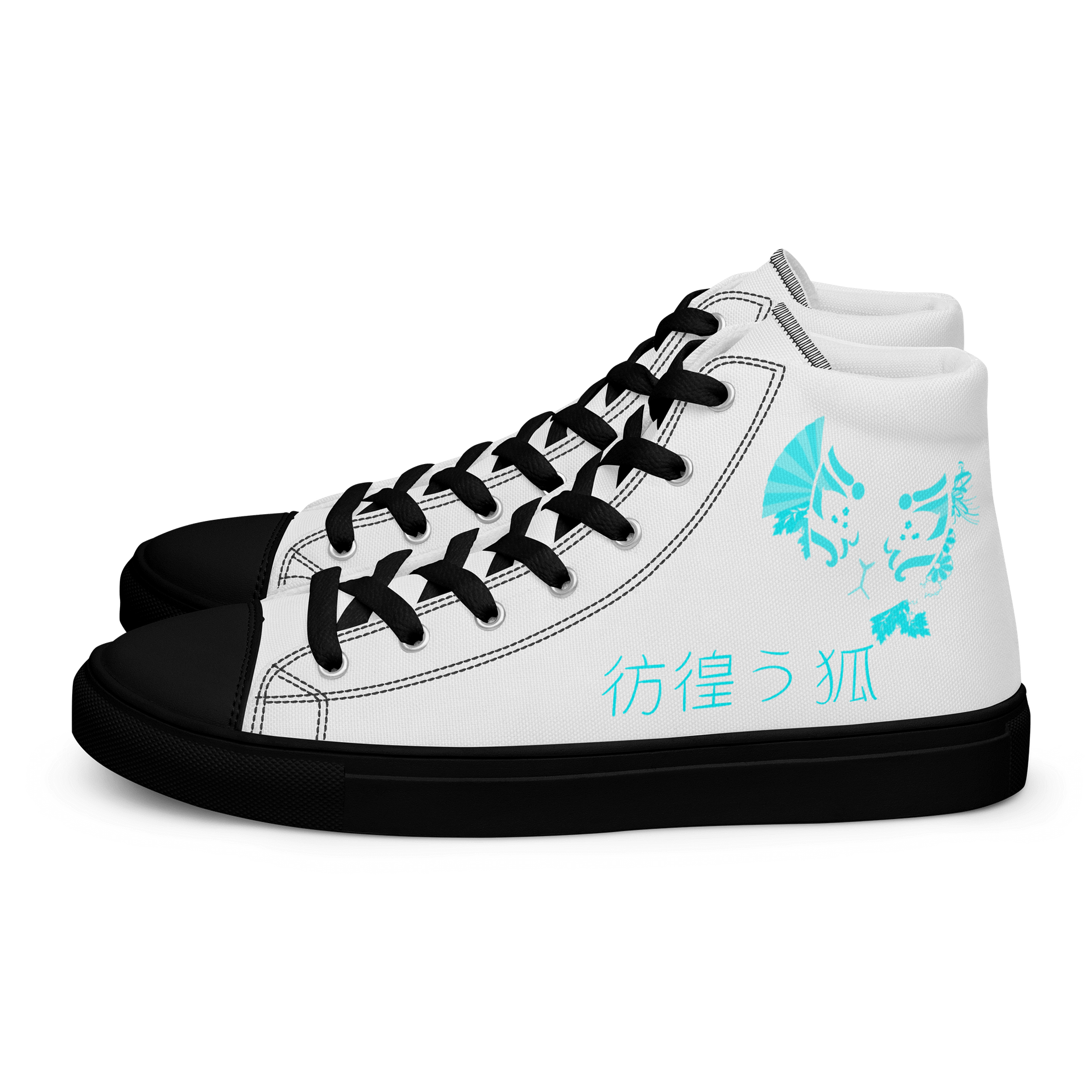Wandering Kitsune high top sneakers! product image (1)