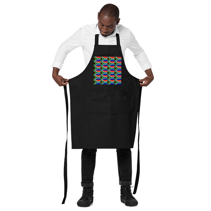 South African Flag Print Apron product image (2)