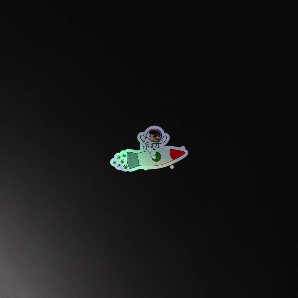Rocket Mijo Holographic Sticker product image (2)