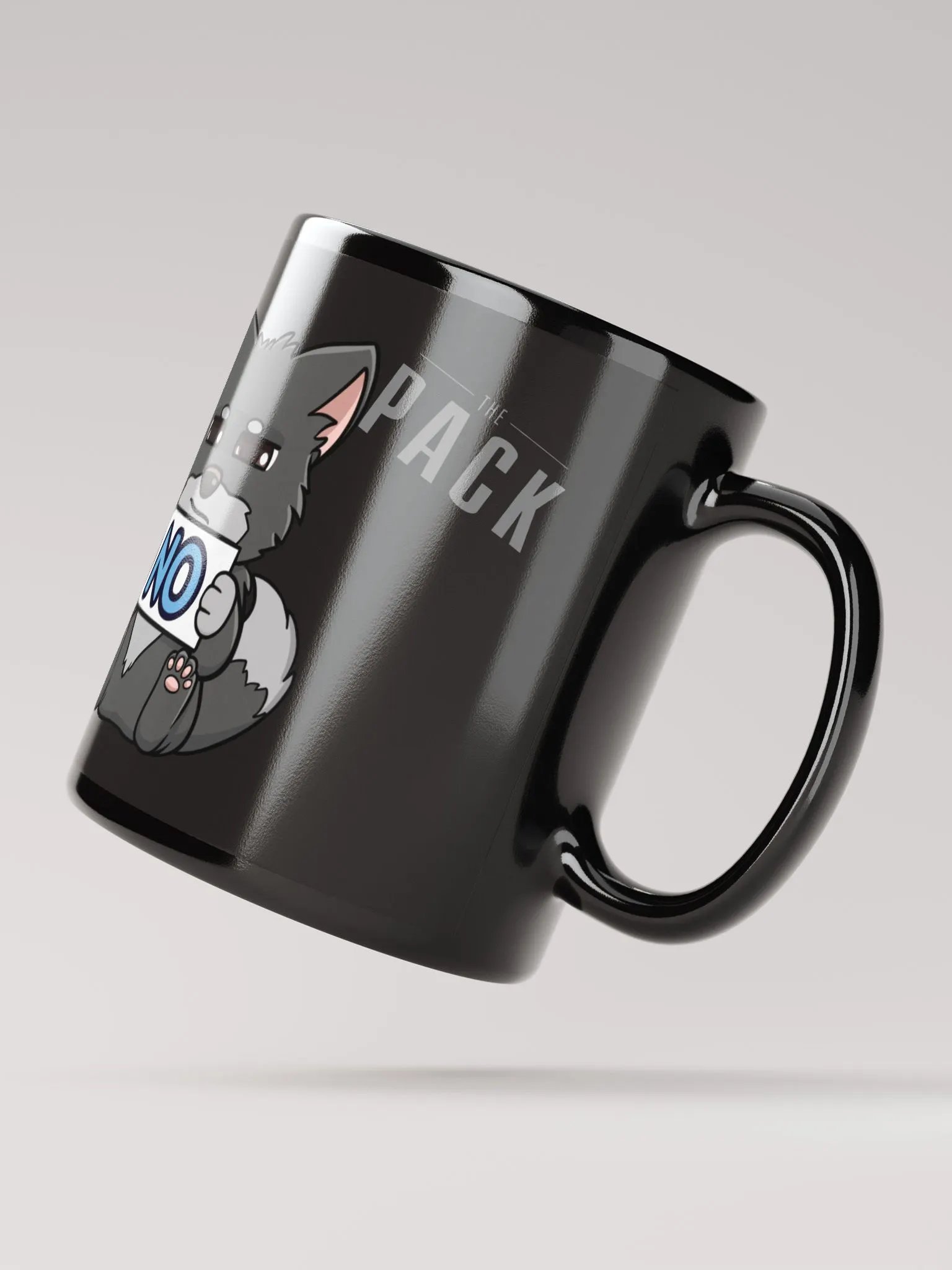 Black Emote Mug - Yes/No product image (3)