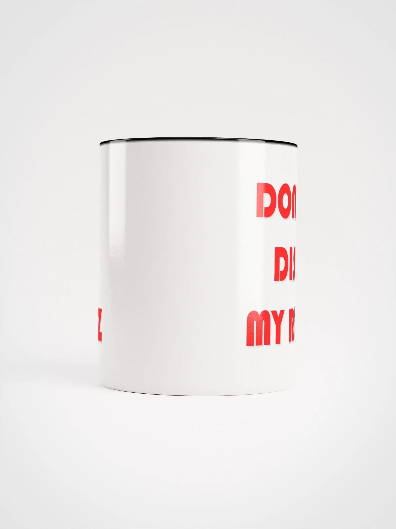 Bold & Vibrant 'DON'T DISS MY RIZZ' Mug product image (5)