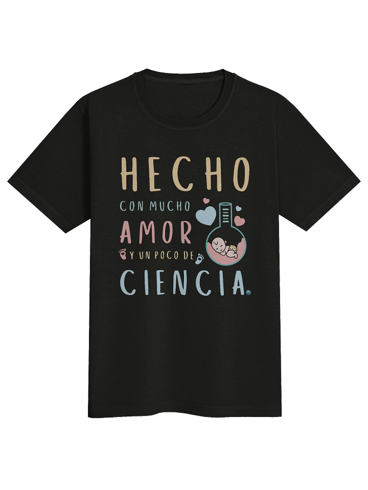 Bebé hecho con amor y ciencia Oversized Tee product image (1)