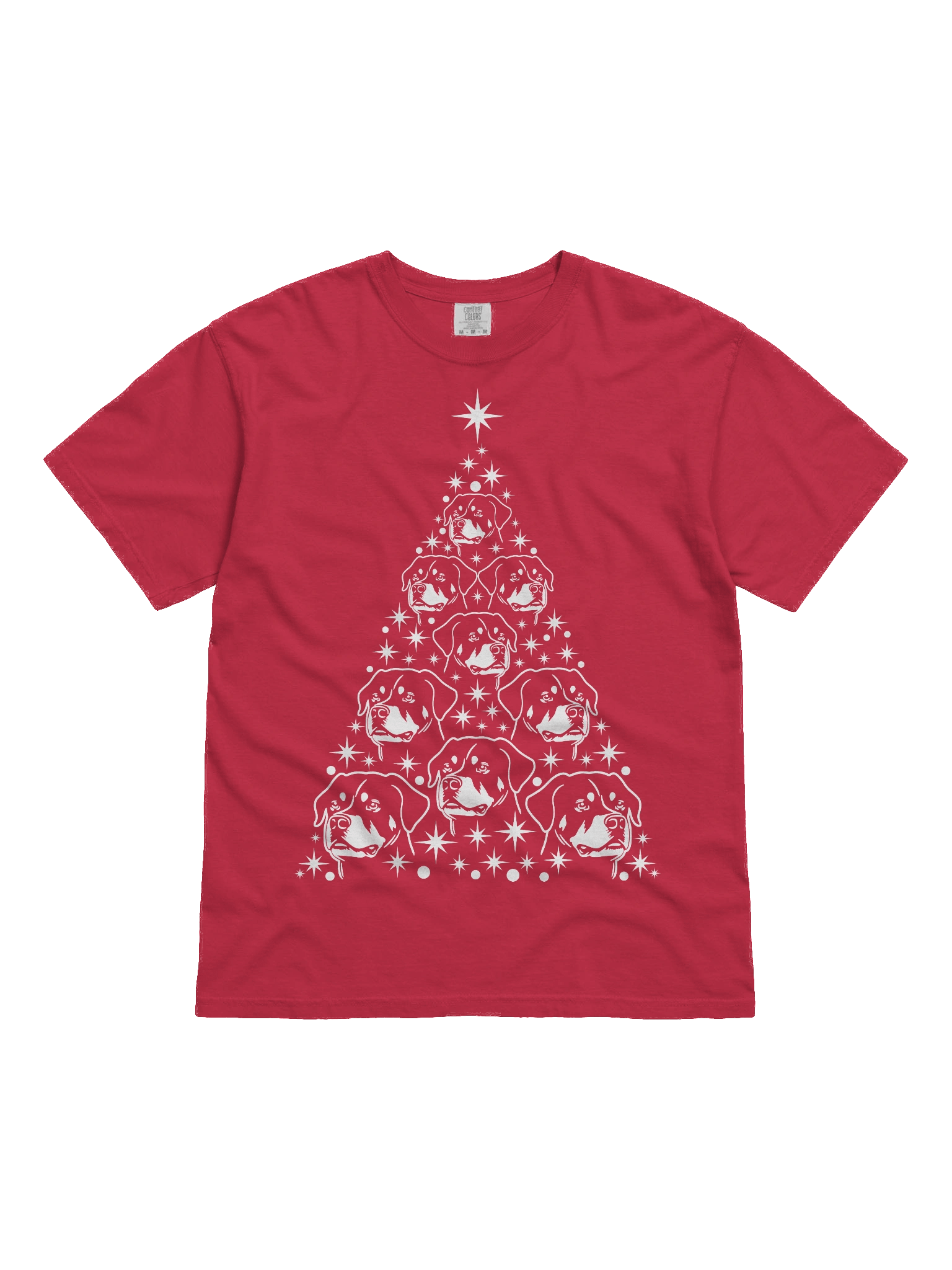 Rottweiler Christmas Tree T-Shirt product image (2)