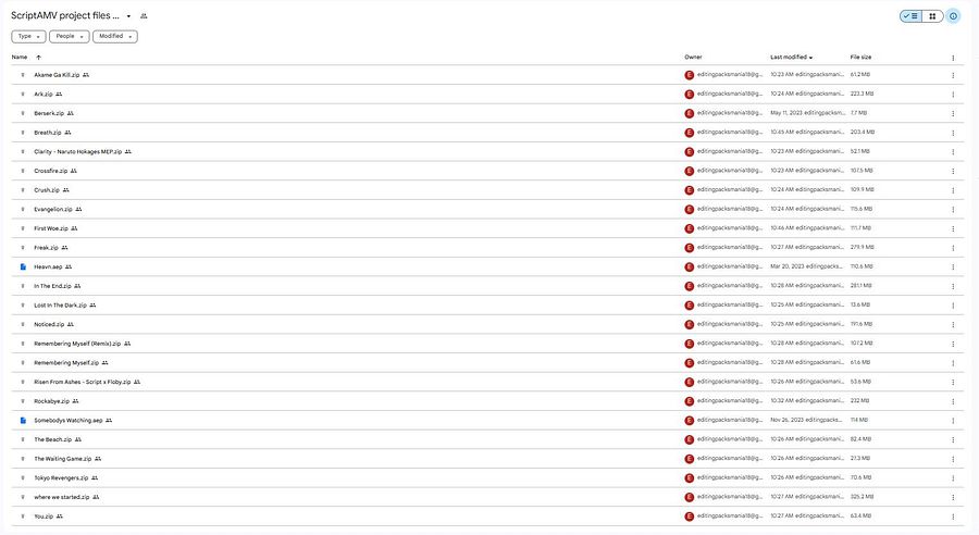 ScriptAMV project files pack product image (1)
