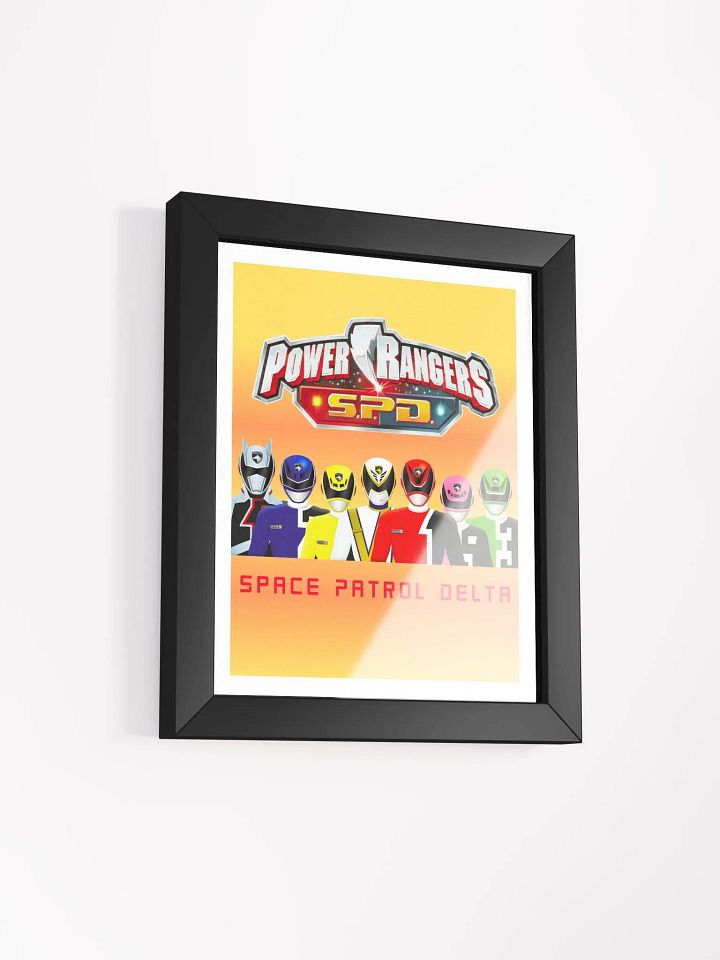 Space Patrol Delta Power Rangers S.P.D. Matte Poster product image (17)