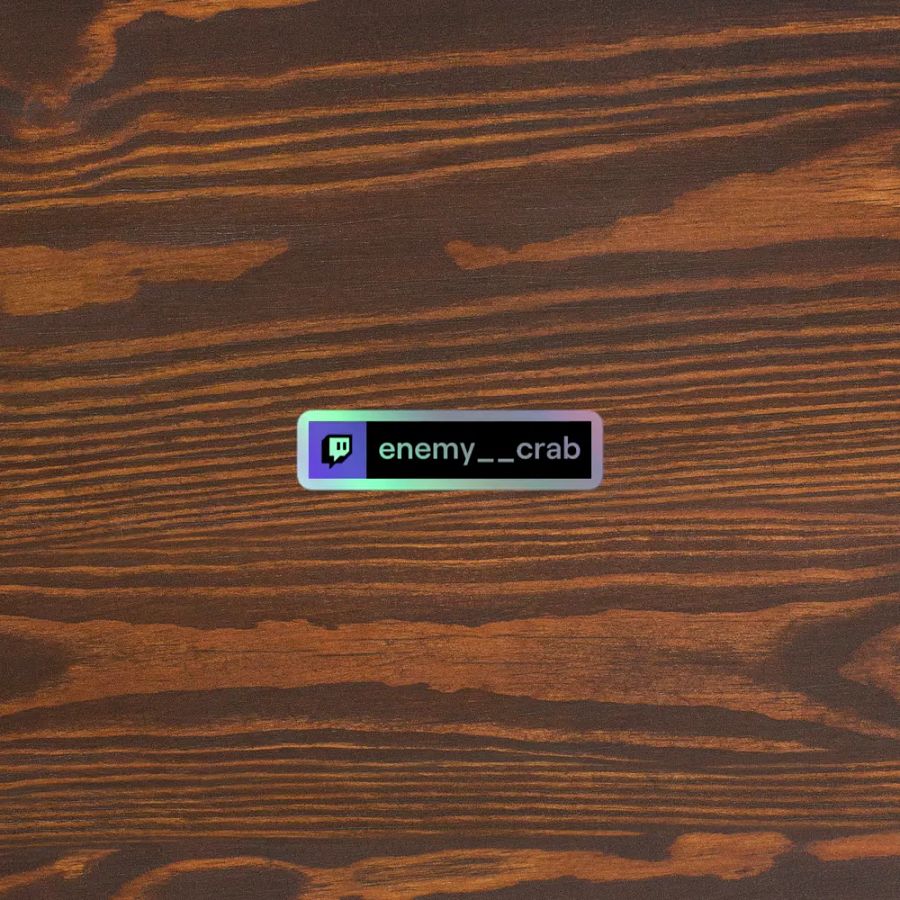Enemy__Crab Twitch Sticker product image (3)