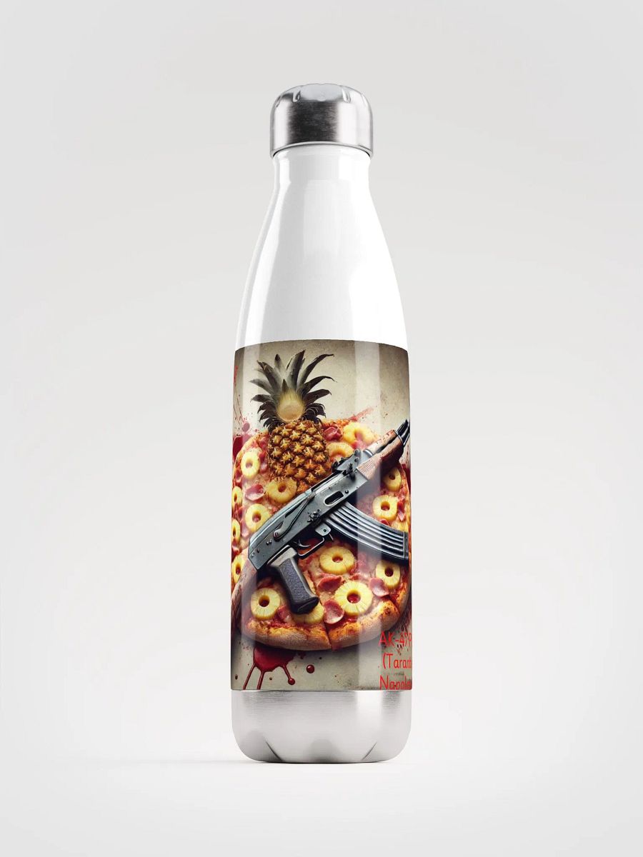 AK-47 Pizza Water Bottle product image (1)