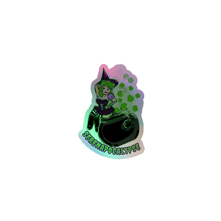 Witch Pinup Sticker product image (1)