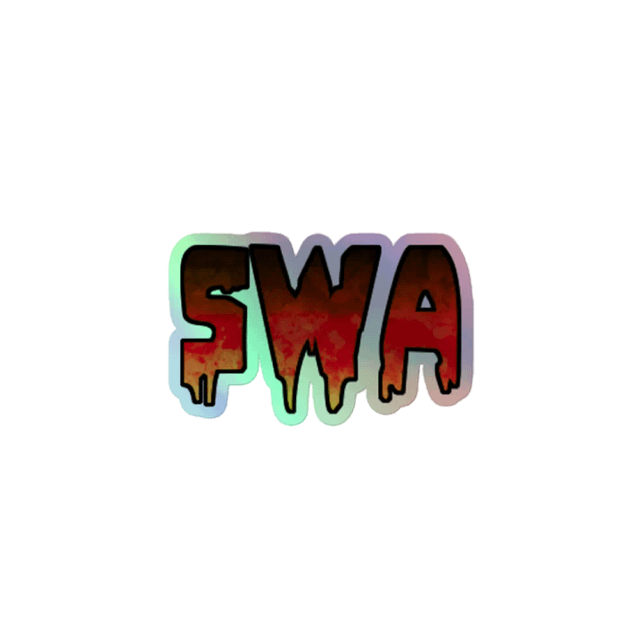 SWA Holographic Sticker product image (1)