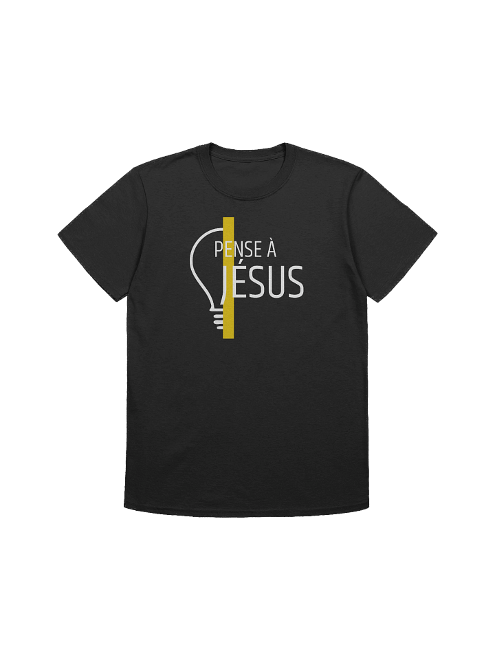 "Pense à Jésus" Evangelism T-Shirt – Share the Gospel in French product image (8)