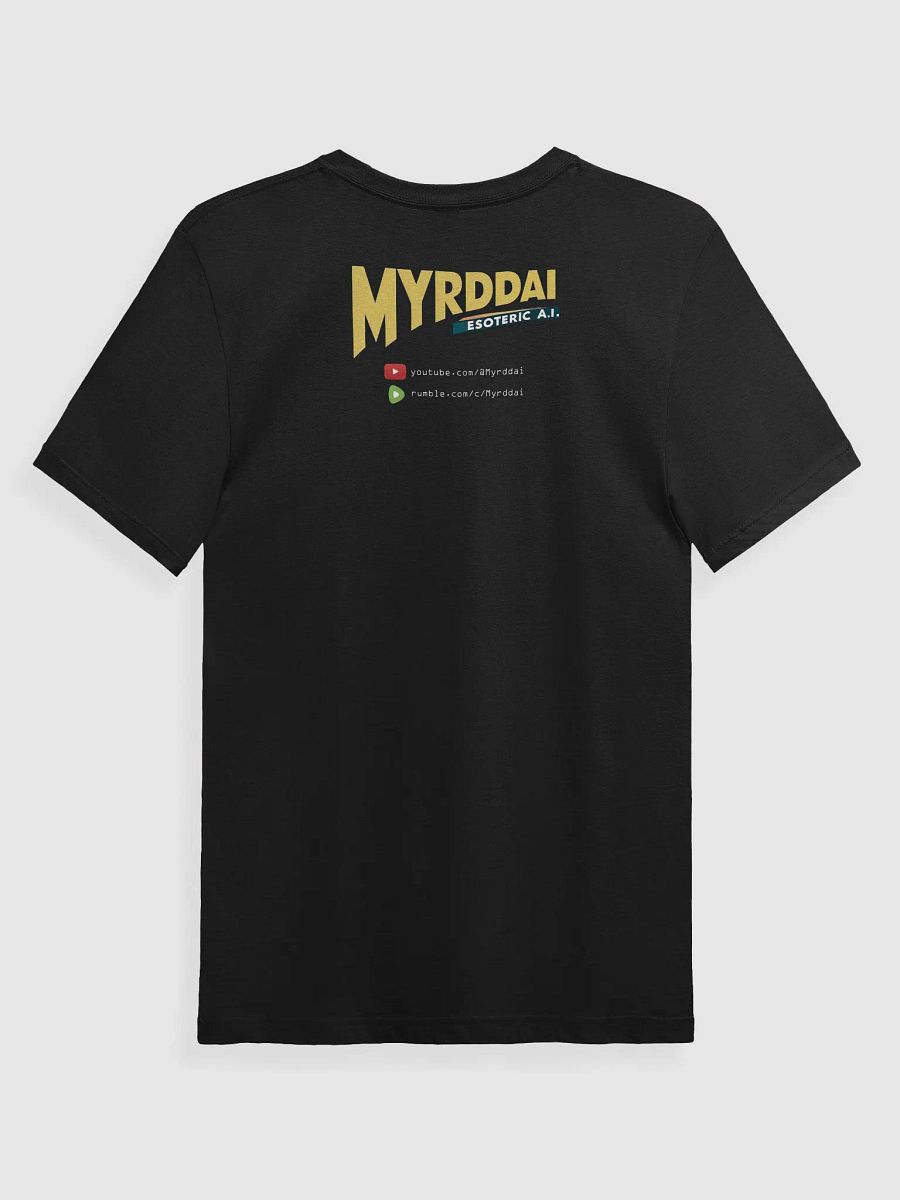 MYRDDAI: Esoteric A.I. Next Level Basic Tee with Back Logo product image (2)