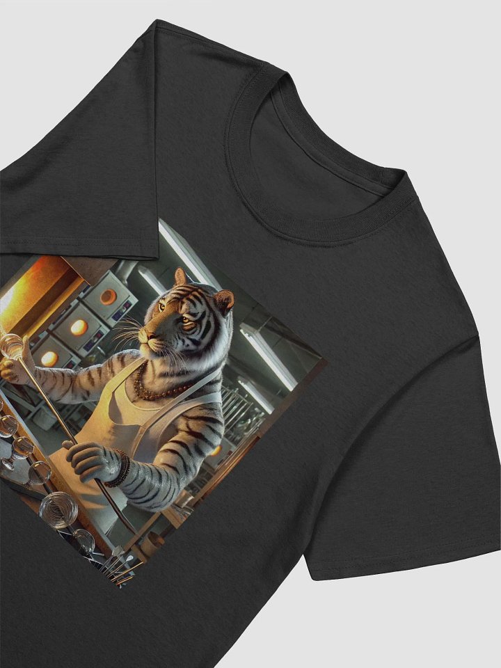 Glassblowing Tiger Unisex T-Shirt product image (1)