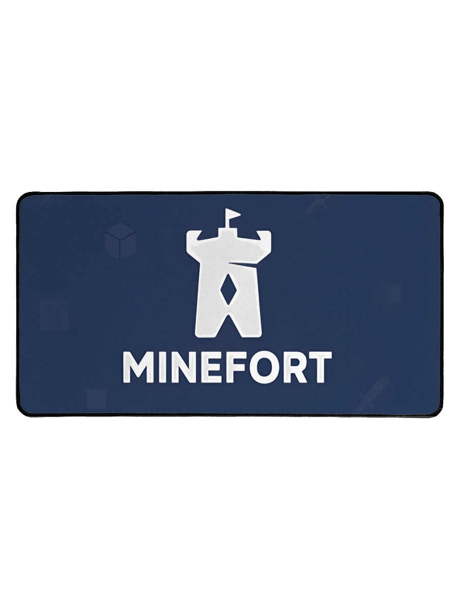 MineFort XL Gaming Mouse Pad – Navy product image (1)