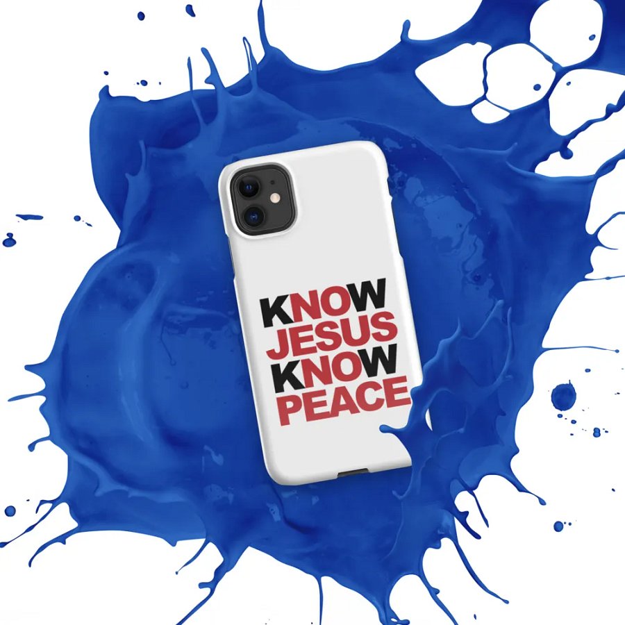 'KNOW JESUS' Phone cover product image (28)
