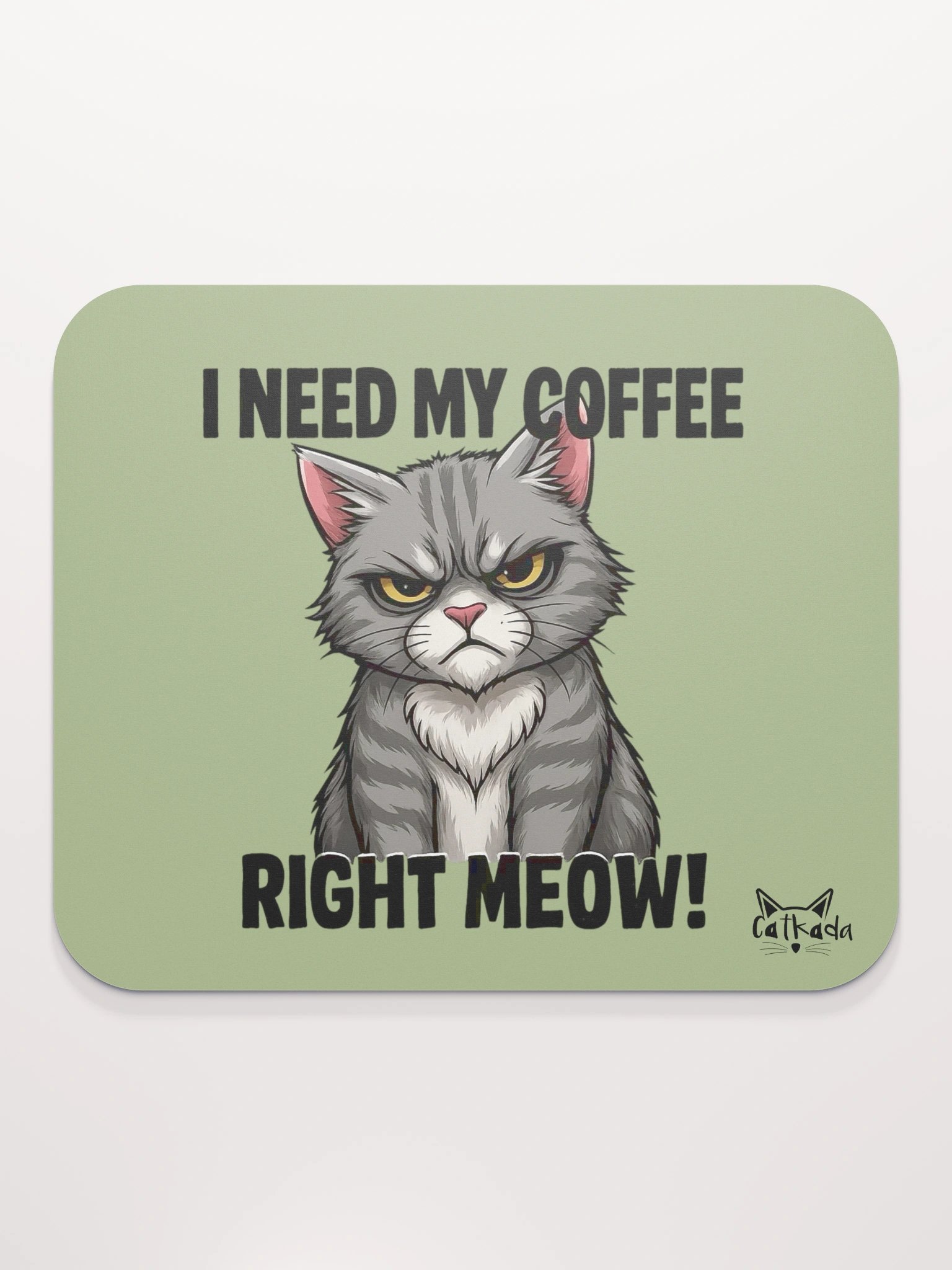 I NEED MY COFFEE MOUSEPAD product image (2)