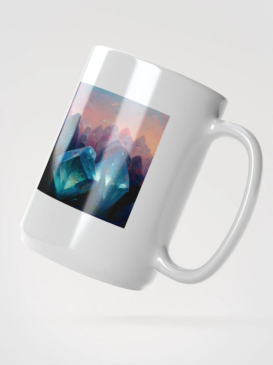 Mystical Crystal Dream White Glossy Mug product image (2)