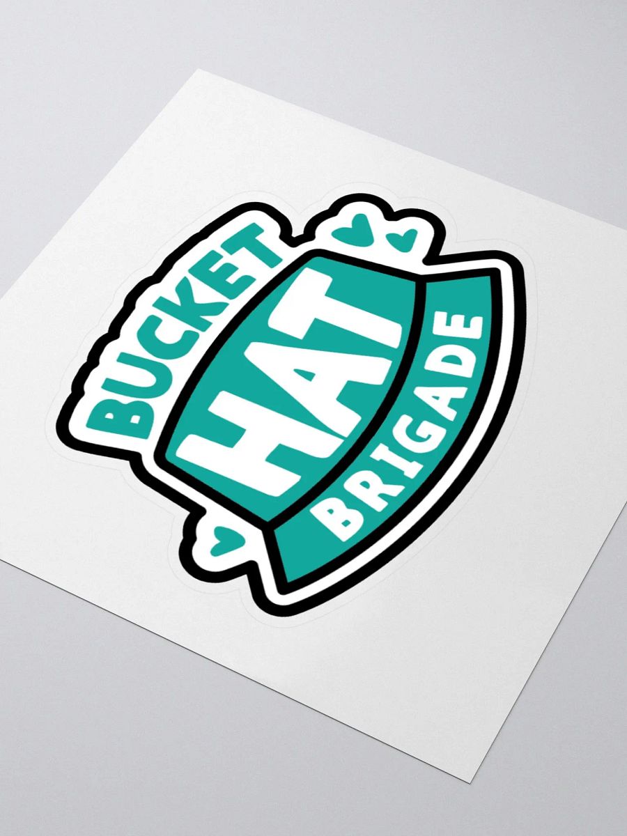 Bucket Hat Brigade Sticker product image (7)
