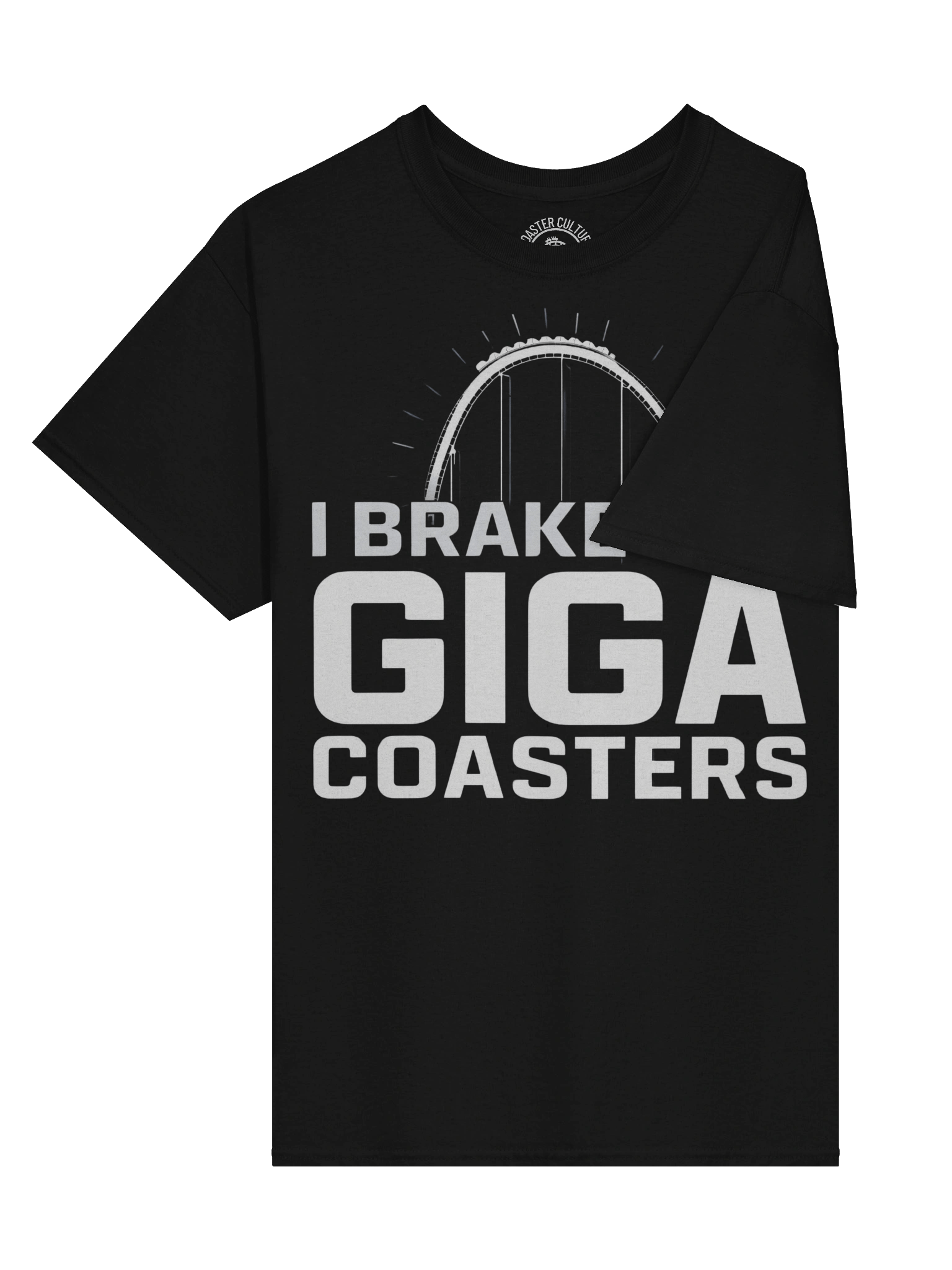 I Brake for Giga Coasters – Funny Roller Coaster T-Shirt for Thrill Ride Fans product image (2)