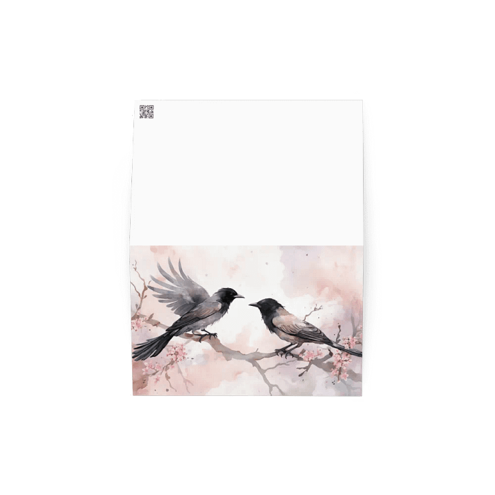 All-Occasion Greeting Card: Loving Crows product image (2)