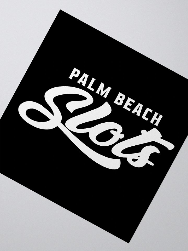 Palm Beach Slots Jackpot Vinyl Sticker product image (1)