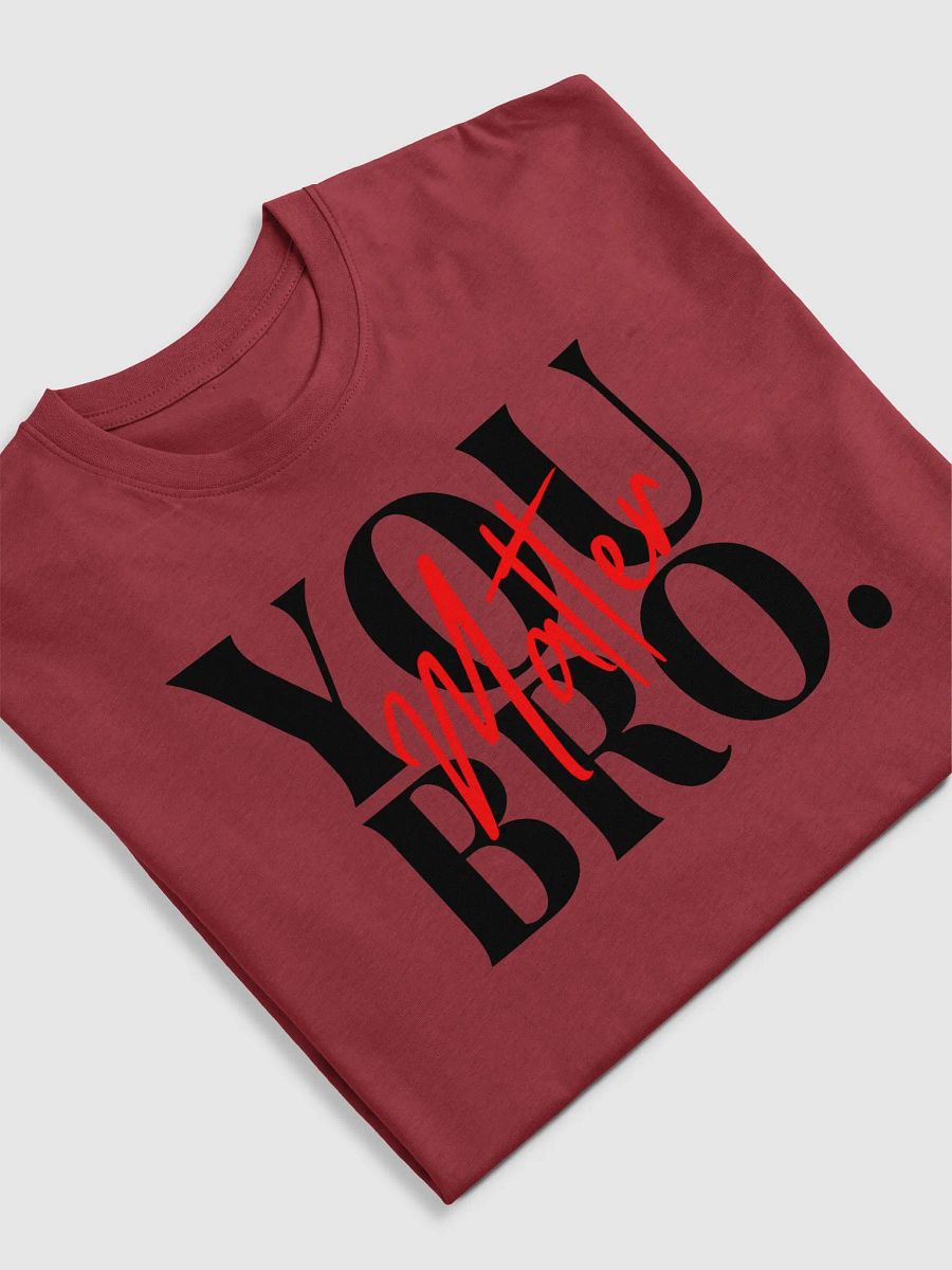 You Matter Bro. Cotton Heritage Men's Premium Heavyweight Tee product image (4)