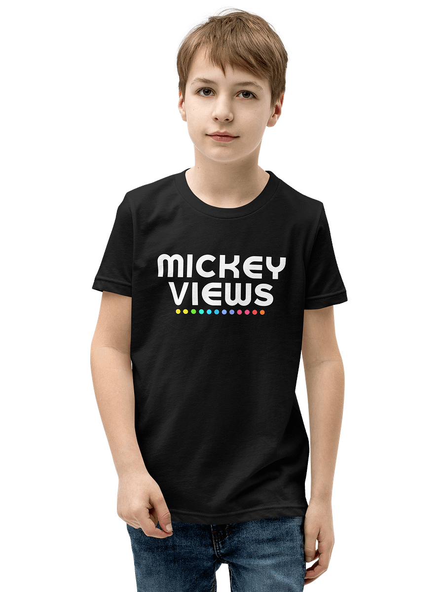 Mickey Views Future Font Kids T-Shirt product image (2)