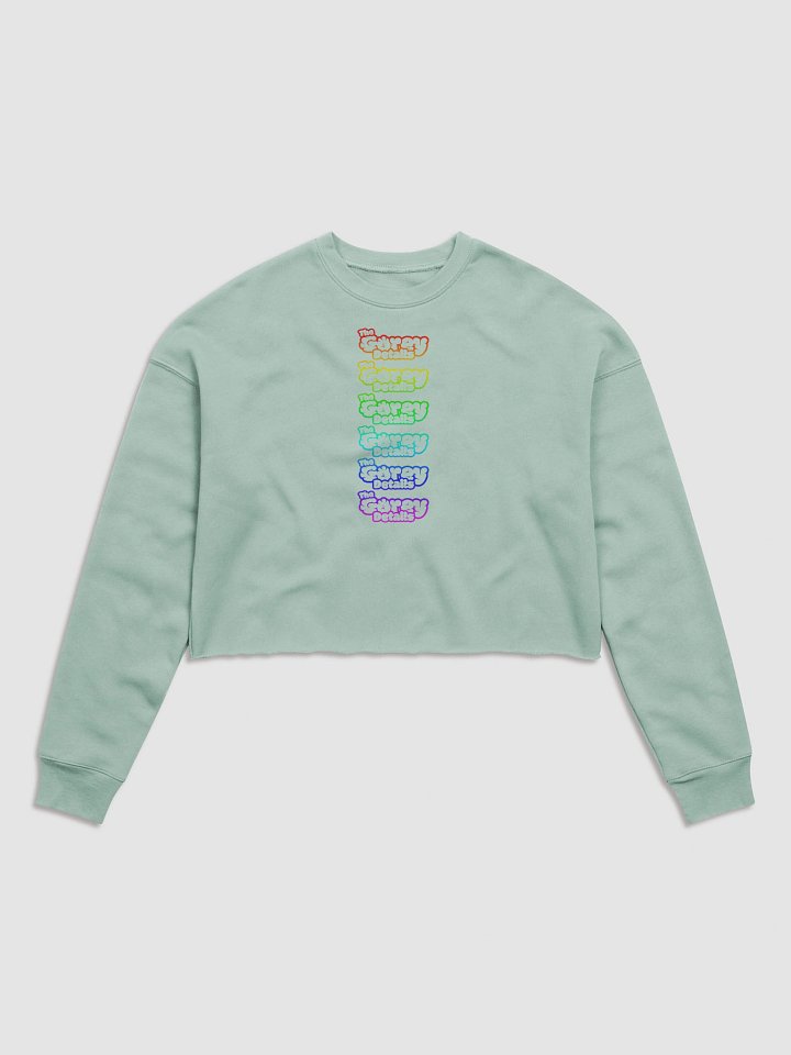 Equality - Bella+Canvas Women's Fleece Crop Sweatshirt product image (26)