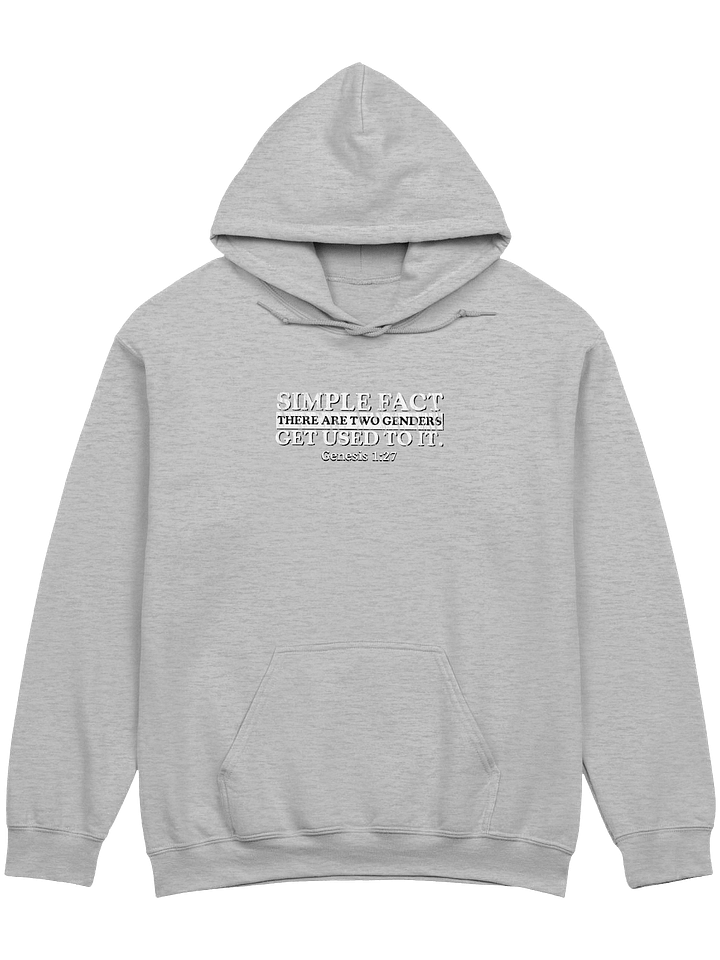 There Are Two Genders Hoodie product image (1)