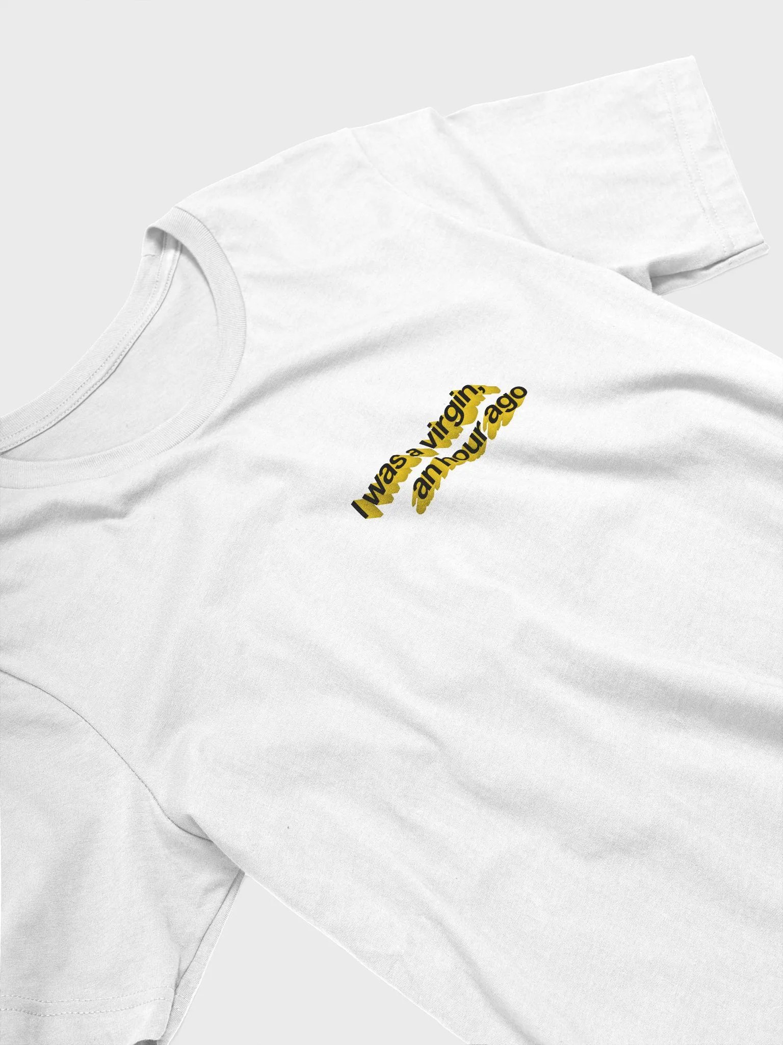 i was a virgin, an hour ago t-shirt (100% cotton) product image (4)