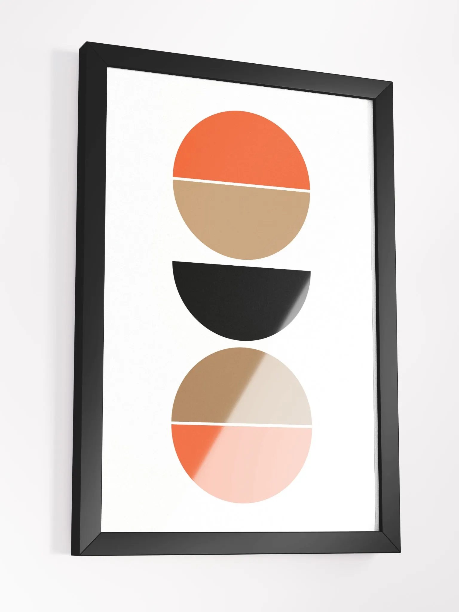 Harmony Circles Framed Matte Poster product image (15)