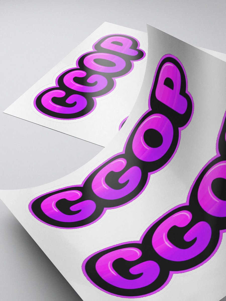 Pink GGOP Stickers product image (4)