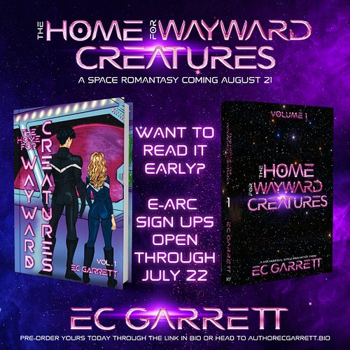 ⭐LOVE is UNIVERSAL⭐

Meet THE HOME FOR WAYWARD CREATURES (Vol 1), my new paranormal space romantasy series about the galaxy’s...