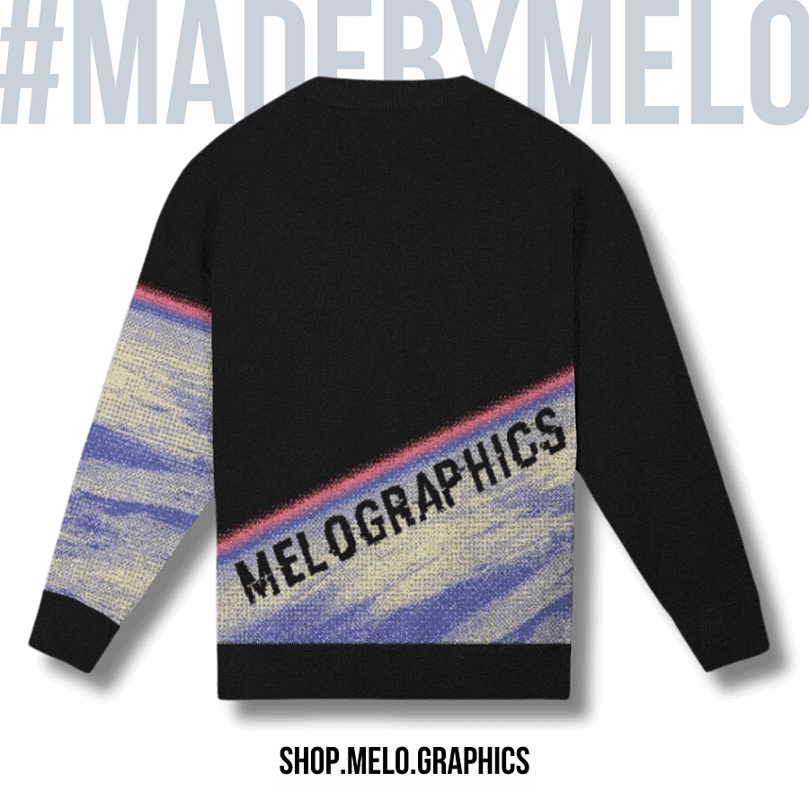 Lost in Space Knit Sweater [Relaxed-Fit] | #MadeByMELO product image (3)