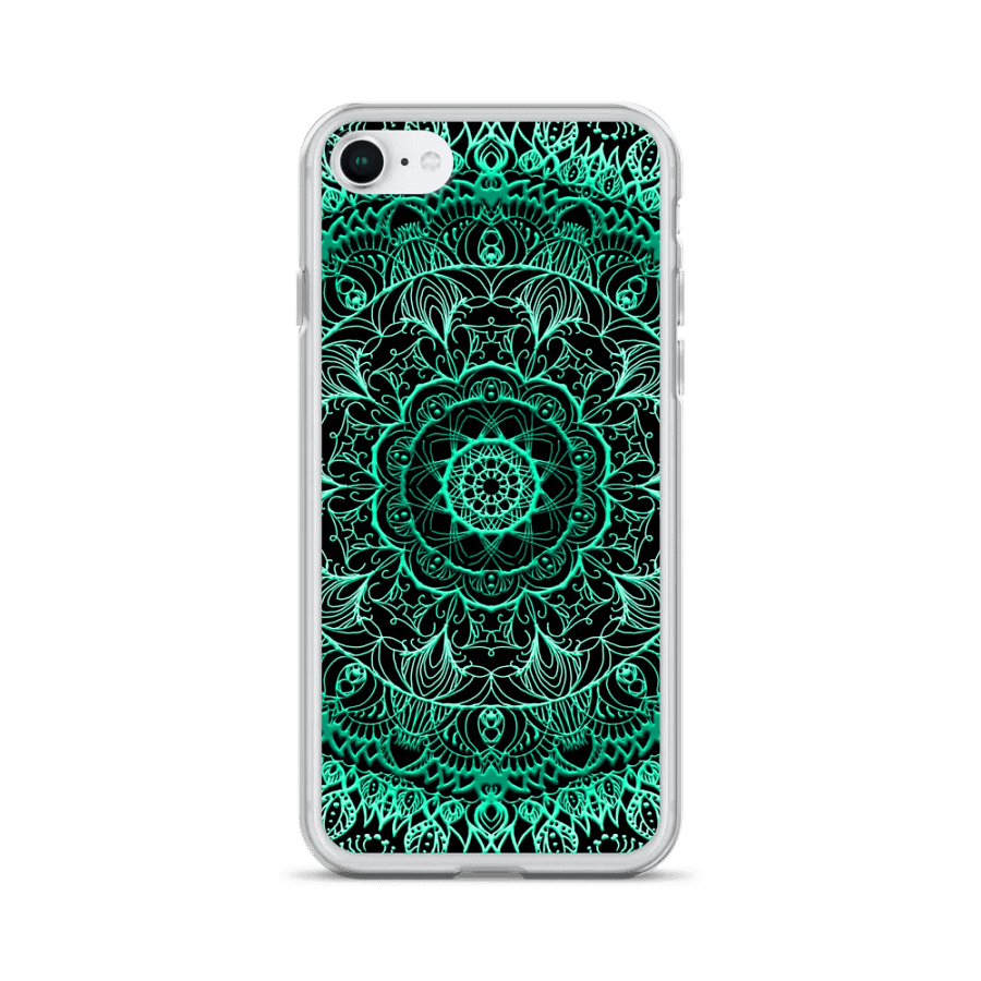 Turquoise Mandala iPhone® Case product image (2)
