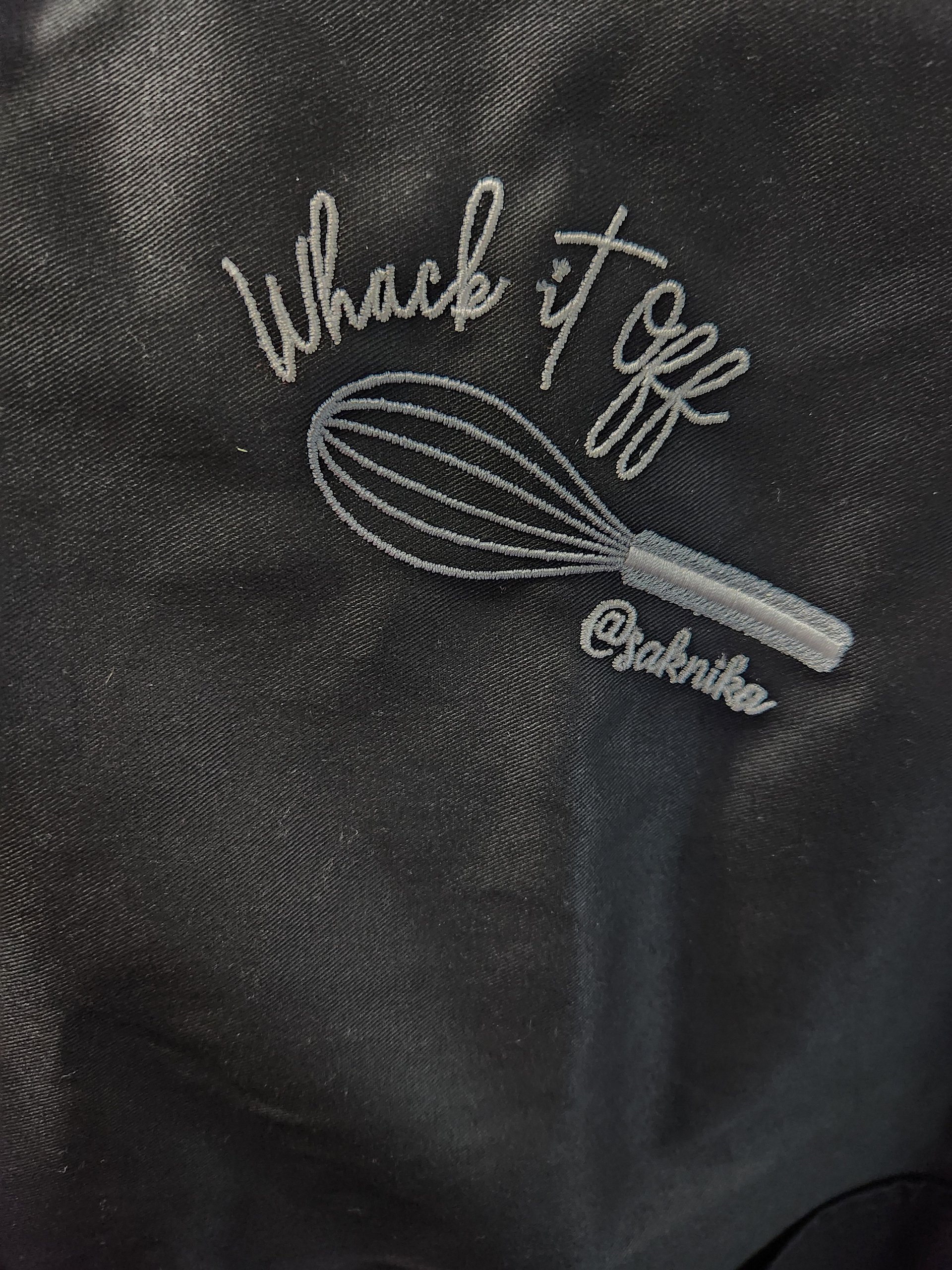 "Whack it Off" Embroidered Apron product image (3)