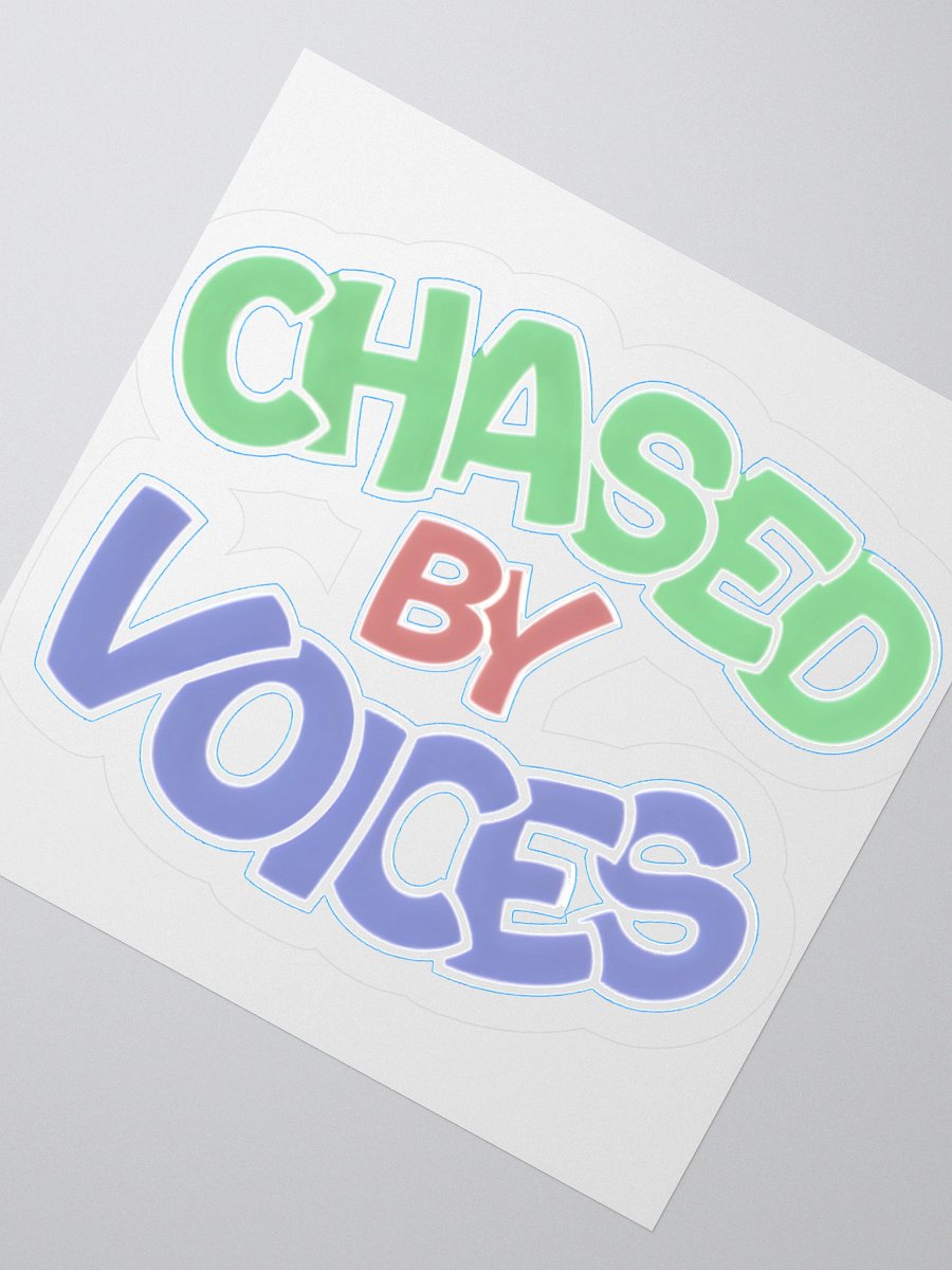 ChasedByVoices Kiss Cut Stickers product image (4)