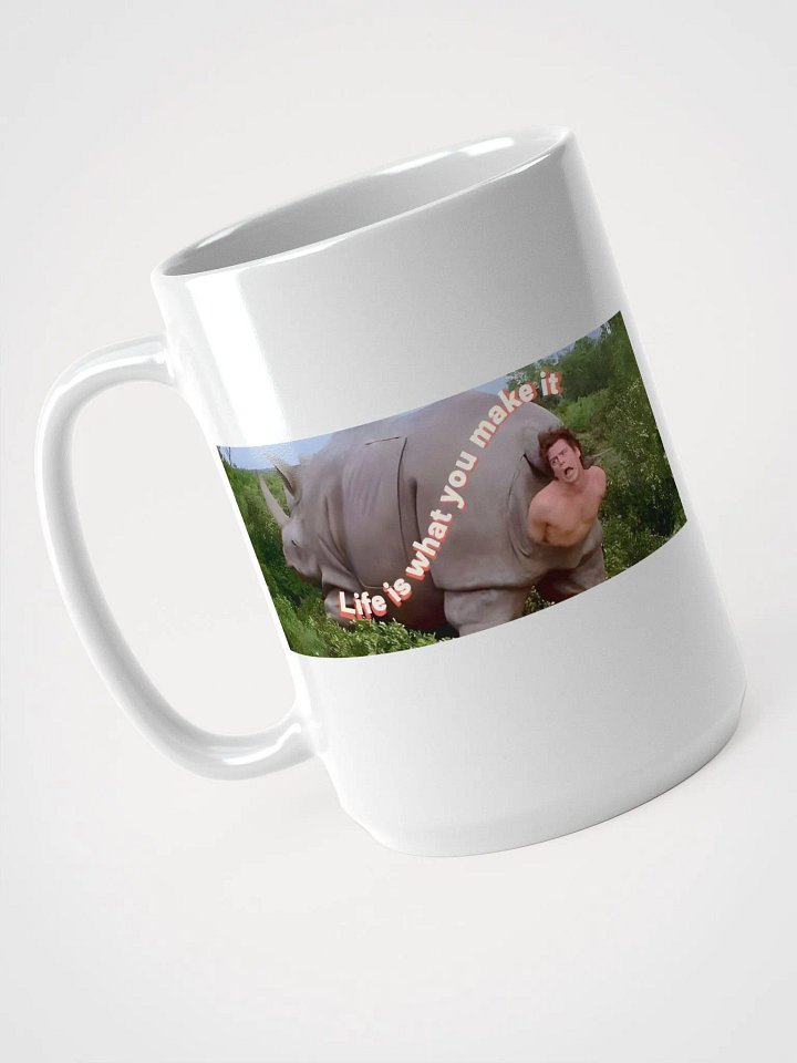 "Life Is What You Make It" Funny Jim Carrey - Mug For Everyday Use product image (1)