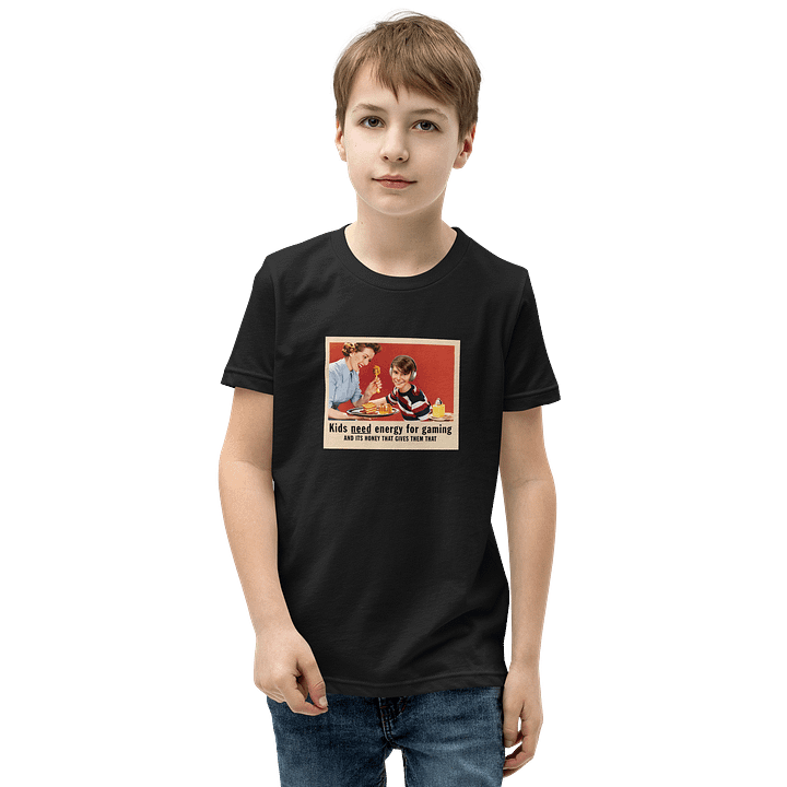 Kids Need Energy Youth Short Sleeve T-Shirt product image (9)