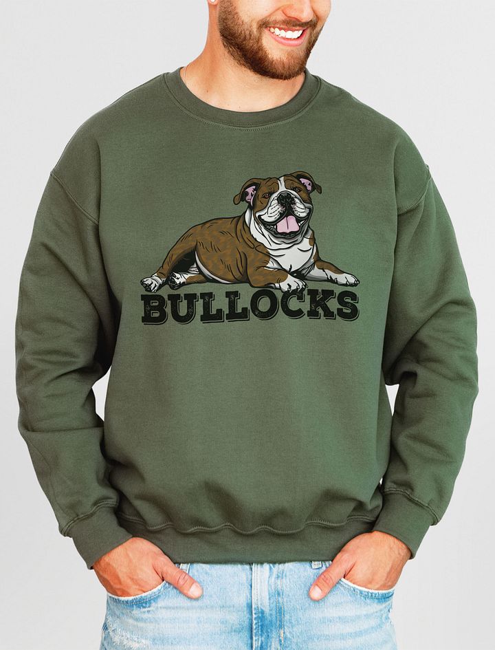Bullocks Sweatshirt of an English Bulldog(Brindle) | Funny Shirt for Bulldog Owners product image (14)