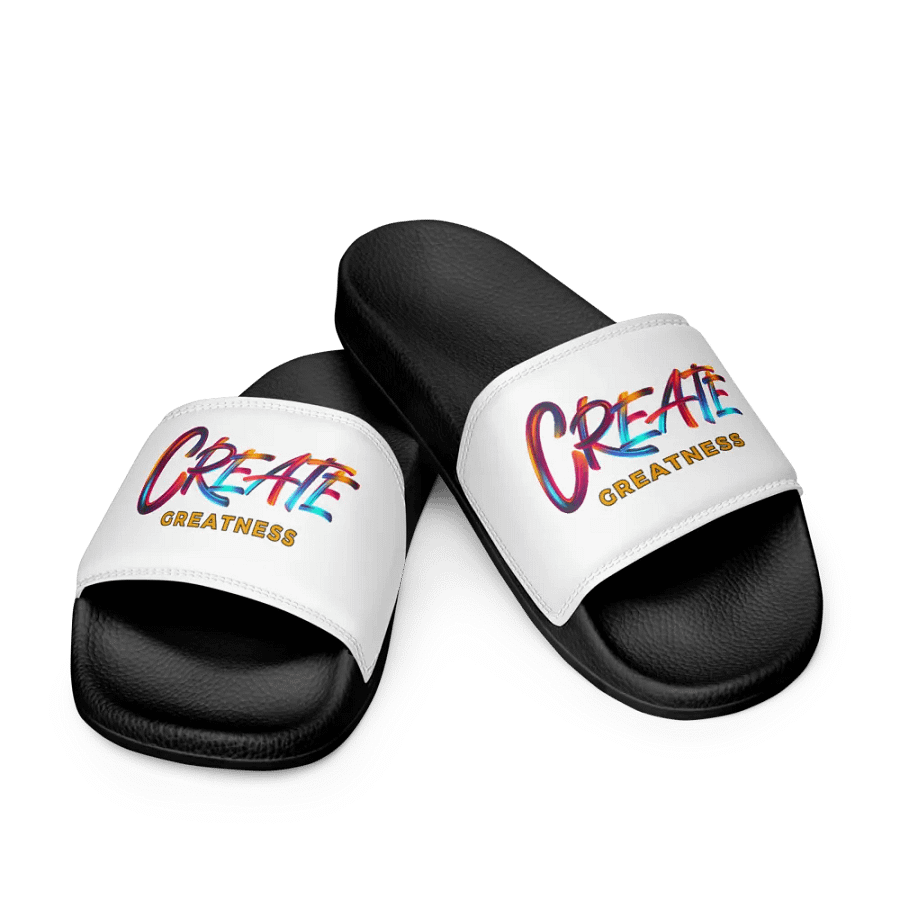 Create Greatness Men's Slides product image (12)