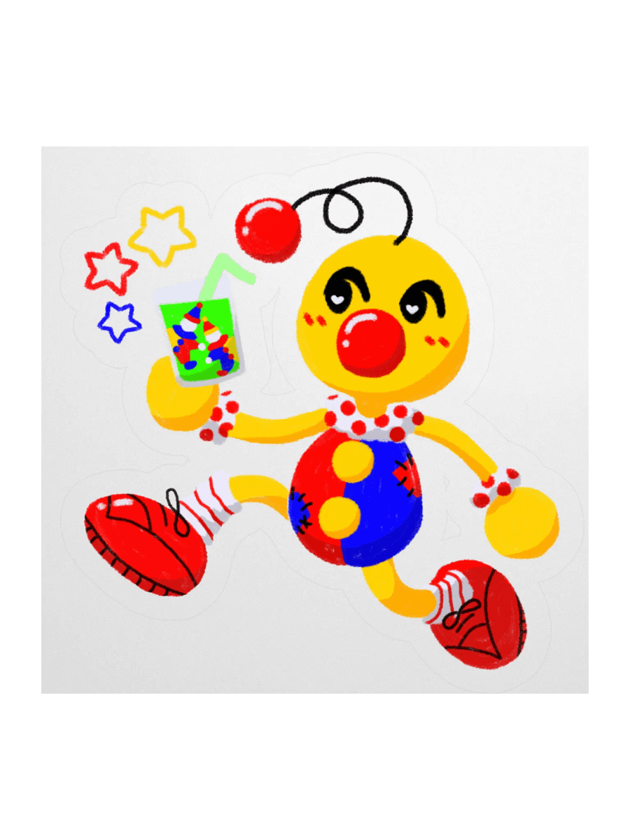 Boyoyoing Dash Hearts Sticker product image (1)