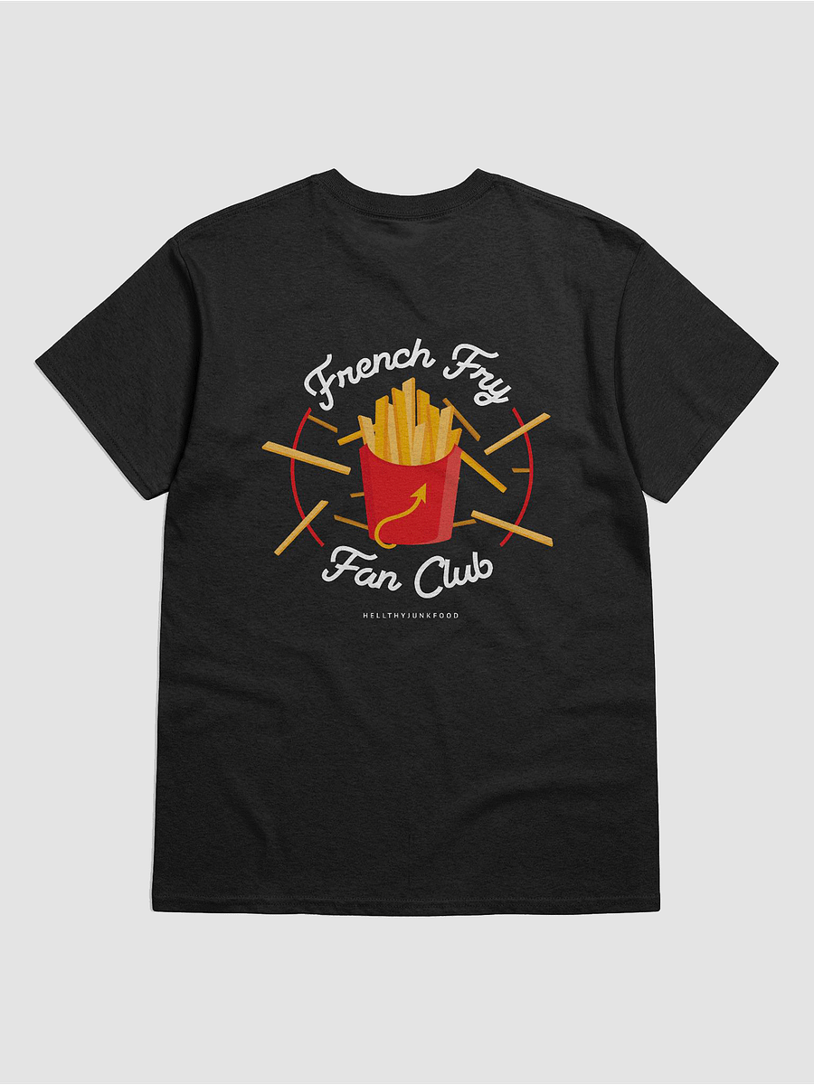 French Fry Fan Club T-Shirt - Black product image (1)