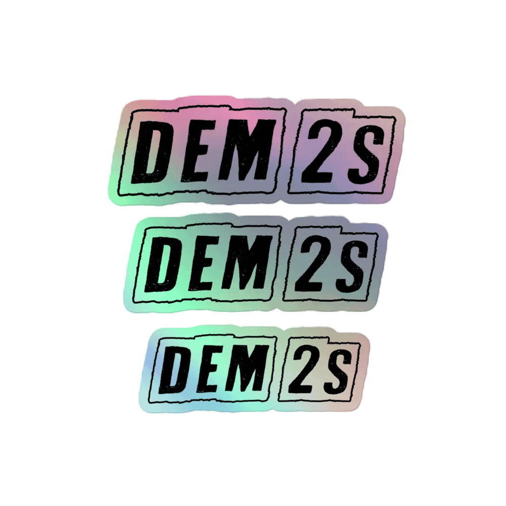 DEM 2s | 2025 HOLOGRAPHIC STICKER SET product image (1)