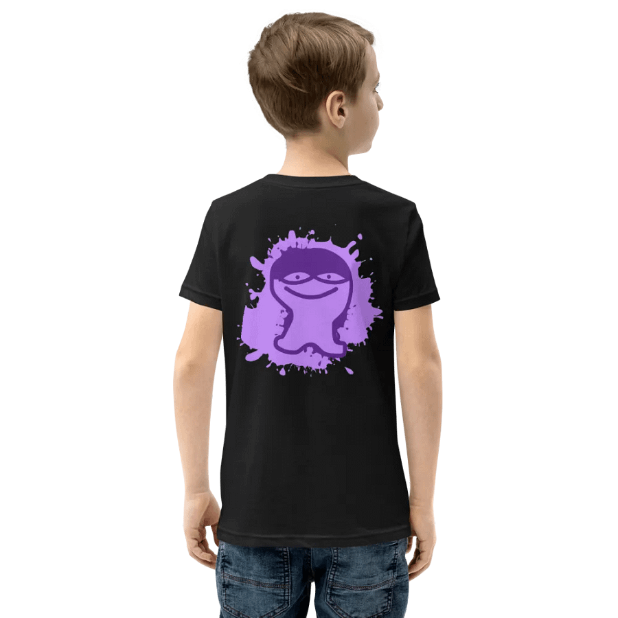 Gloobly Paint splatter youth T-shirt product image (5)
